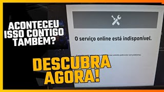 O serviço online está Indisponível efootball [upl. by Tijnar]