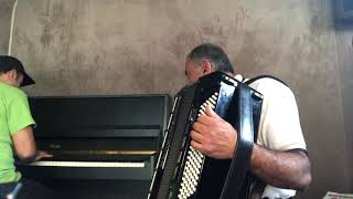 “Chqnagh Yeraz“ Zaven Papyan on accordion accompanied by Arutyun Chiroglyan [upl. by Iruam585]