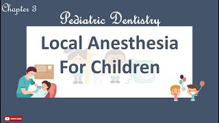 local anesthesia for children [upl. by Hudgens]