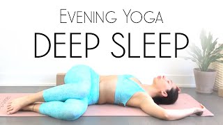 10 Minute Evening Yoga for Better Sleep [upl. by Kecaj53]