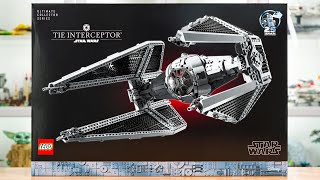 LEGO Star Wars 75382 UCS TIE INTERCEPTOR Review 2024 [upl. by Ielerol678]