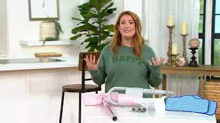 Teko Steam Mop with Handheld Feature and Accessories on QVC [upl. by Yllaw648]