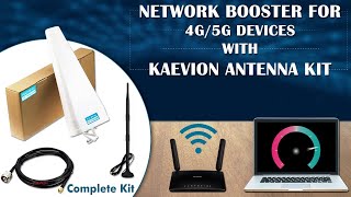 Kaevion 4G5G Signal Booster Antenna kit for TPLink Router MR6400 Best Solution for 4G5G Buy Now [upl. by Forward469]