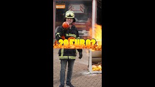 Feuerlöschball statt Feuerlöscher  klappt das wirklich [upl. by Normi]