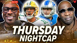 Unc amp Ocho react to Goff amp Lions beating Love amp Packers Sterling Sharpe for HOF  Nightcap [upl. by Brainard876]