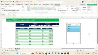 Função AGREGAR com segmentação de dados no EXCEL [upl. by Goda]