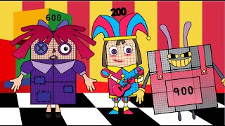 LOOKING FOR DIFFERENT NUMBERBLOCKS BAND 1001000  CIRCUSBLOCKS BAND [upl. by Hedwiga]