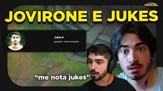 JOVIRONE CHAMA ATENÇÃO DO JUKES E MONO YASUO 43 ANOS  LEAGUE OF LEGENDS [upl. by Enrico719]