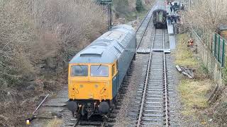 Wensleydale Railway 47701 Sulzer Operating  Leeming Bar and Leyburn [upl. by Llerdna]