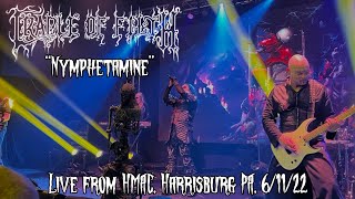 Cradle of Filth  Nymphetamine  Live from HMAC Harrisburg PA 61122 [upl. by Lazor260]