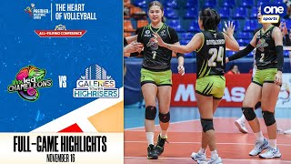 Nxled vs Galeries highlights  2023 PVL AllFilipino Conference  Nov 16 2023 [upl. by Nadab]