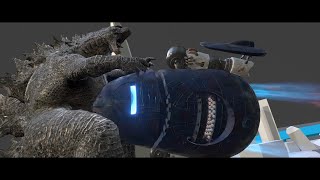 GODZILLA VS ALIEN PROBETEST SCENE 3 [upl. by Jeavons]