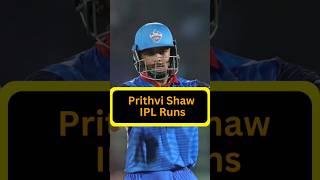 Prithvi Shaw IPL Runs Shaw Strikes 💥 prithvishaw shorts [upl. by Pepin]