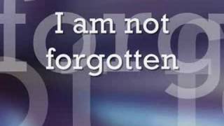 Israel  I Am Not Forgotten lyrics [upl. by Tufts]