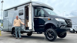 £140000 Motorhome Tour  2021 Hymer MLT 4x4 [upl. by Bakki959]