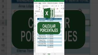 COMO CALCULAR PORCENTAJES EN EXCEL Excel Exceltips [upl. by Otnicaj274]