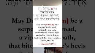 Samson amp the Dying Messiah mashiach torah judaism [upl. by Yrekcaz]