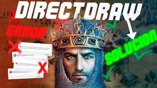 DIRECTDRAW ERROR Age Of Empires 2 SOLUCION Windows 10 [upl. by Ursulina]