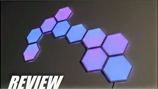 REVIEW Govee Glide Hexa Smart LED Light Panels  Nanoleaf Alternative [upl. by Ladin]