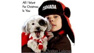 All I Want for Christmas Is You  Mariah Carey  Christian Lalama Cover [upl. by Neoma]