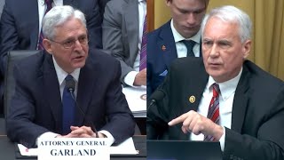 Rep McClintock Questions Attorney General Merrick Garland About Double Standard of Justice at DOJ [upl. by Lebatsirc992]