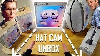 HAT CAM Unboxing of Meta Quest 3S amp Accessories [upl. by Calysta]