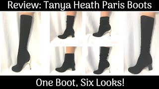 TANYA HEATH PARIS Convertible Heel Boot Review  Lucys Corsetry [upl. by Anelac659]