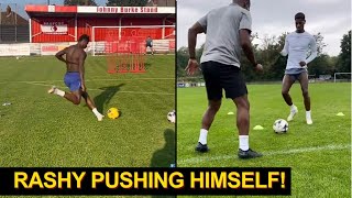 United Fans Praised Marcus Rashford Putting Extra Hard Work in Training During International Break [upl. by Earaj]