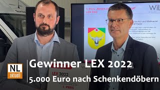 LEX 2022  Wildverarbeitungsbetrieb amp Wildhandel Schenkendöbern gewinnt 1 Platz [upl. by Eecyaj]