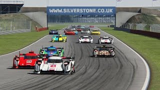 1st lap action WEC 2016  Silverstone Assetto Corsa [upl. by Ecerahs]