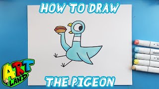 How to Draw THE PIGEON [upl. by Hsirk]