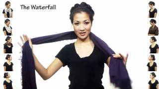 25 Ways to Wear a Scarf in 45 Minutes [upl. by Seilenna]