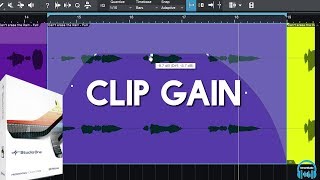 Studio One  Clip Gain Event Gain [upl. by Schnorr]