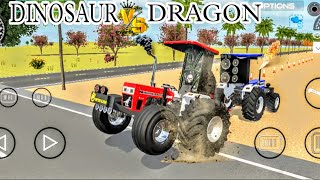 Dinosaur vs Dragon tractor tochan 855 vs 744 tochan mukabla swraj855 vs swaraj 744 tochan [upl. by Enirac]