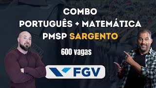 Saiu edital Sargento PM SP banca FGV 600 vagas [upl. by Temp933]