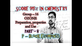 p  block Elements  Group 16  Ozone  Part 8 [upl. by Norraj200]