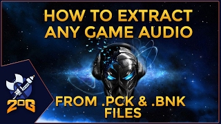 How to easily extract any game audio files from PCK and BNK files [upl. by Peltier]