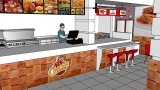 Design a fast food restaurant [upl. by Osmo930]