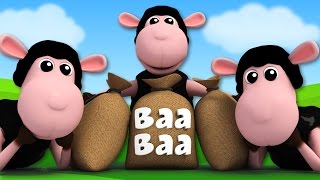 Baa Baa Black sheep  3D Nursery Rhymes  Kids Songs  Videos For Children [upl. by Arul]