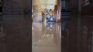 Travertine Cleaning Polishing And Sealing [upl. by Rumery]