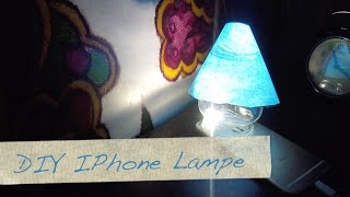 einfach genialer Smartphone Hack  Bau dir eine Nachttischlampe  iPhone  DIY Anleitung [upl. by Acnaib87]