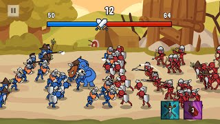 Stick Wars 2 Battle of Legions  Full Android Gameplay  by DIVMOB [upl. by Ecinrahs]