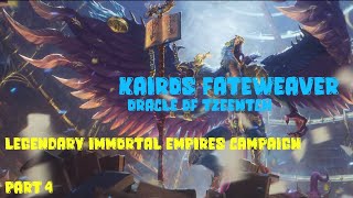 Total War Warhammer 3 Kairos Fateweaver  Legendary Immortal Empires Campaign  Part 4 [upl. by Ainotahs]