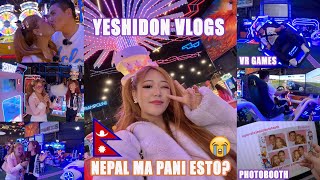 Hamro🇳🇵Nepal ma pani esto Yeshidon Vlogs ll Arcade Games ll Oops I like it [upl. by Zales]