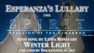 Spirit Stallion of the Cimarron  Esperanzas Lullaby Winter Light HD [upl. by Lenad]