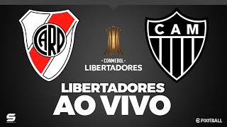 ATLÉTICOMG X RIVER PLATE AO VIVO COM IMAGEM JOGO DE HOJE ASSISTA AGORA PES 2021 [upl. by Platt42]