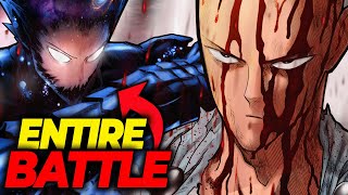 OnePunch Man COSMIC GAROU vs SAITAMA FULL FIGHT Explained [upl. by Akemat350]