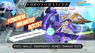 Ragnarok Mobile  Chronomancer  Chrono Bolter PVE Build  Dmg Tests ROM RagnarokMEternalLove [upl. by Nuahsad]