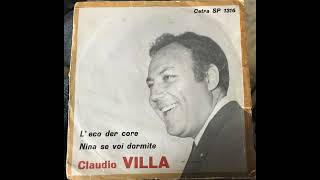 NINA SE VOI DORMITE CLAUDIO VILLA  CETRA 1966 [upl. by Aciraa]