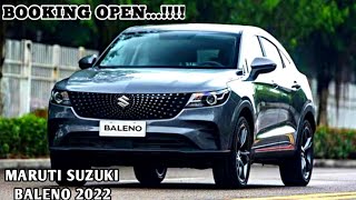 2022 Maruti Suzuki Baleno Facelift Launched  Heads Up Display  Sunroof 💥 Open Booking [upl. by Hisbe18]